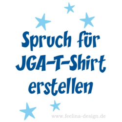 Junggesellennenabschied: Eigenen Spruch für T-Shirt selber machen