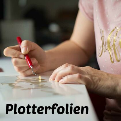 Plotterfolien und Flexfolien in vielen Variationen und Farben - DIN A4, DIN A5,