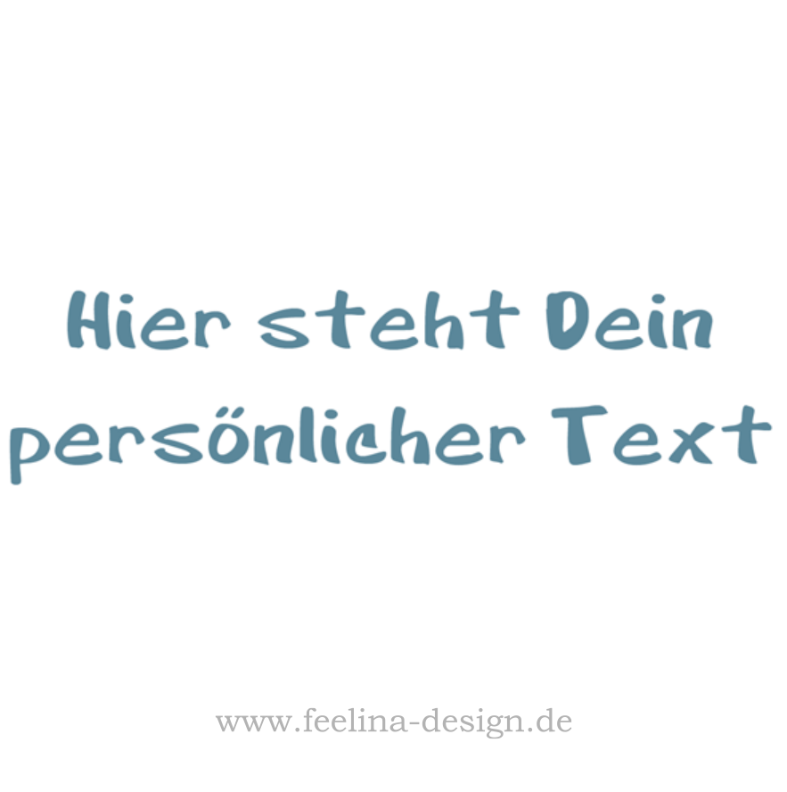 Eigene Sprüche einfach selbst aufbügeln FeelinaDesign